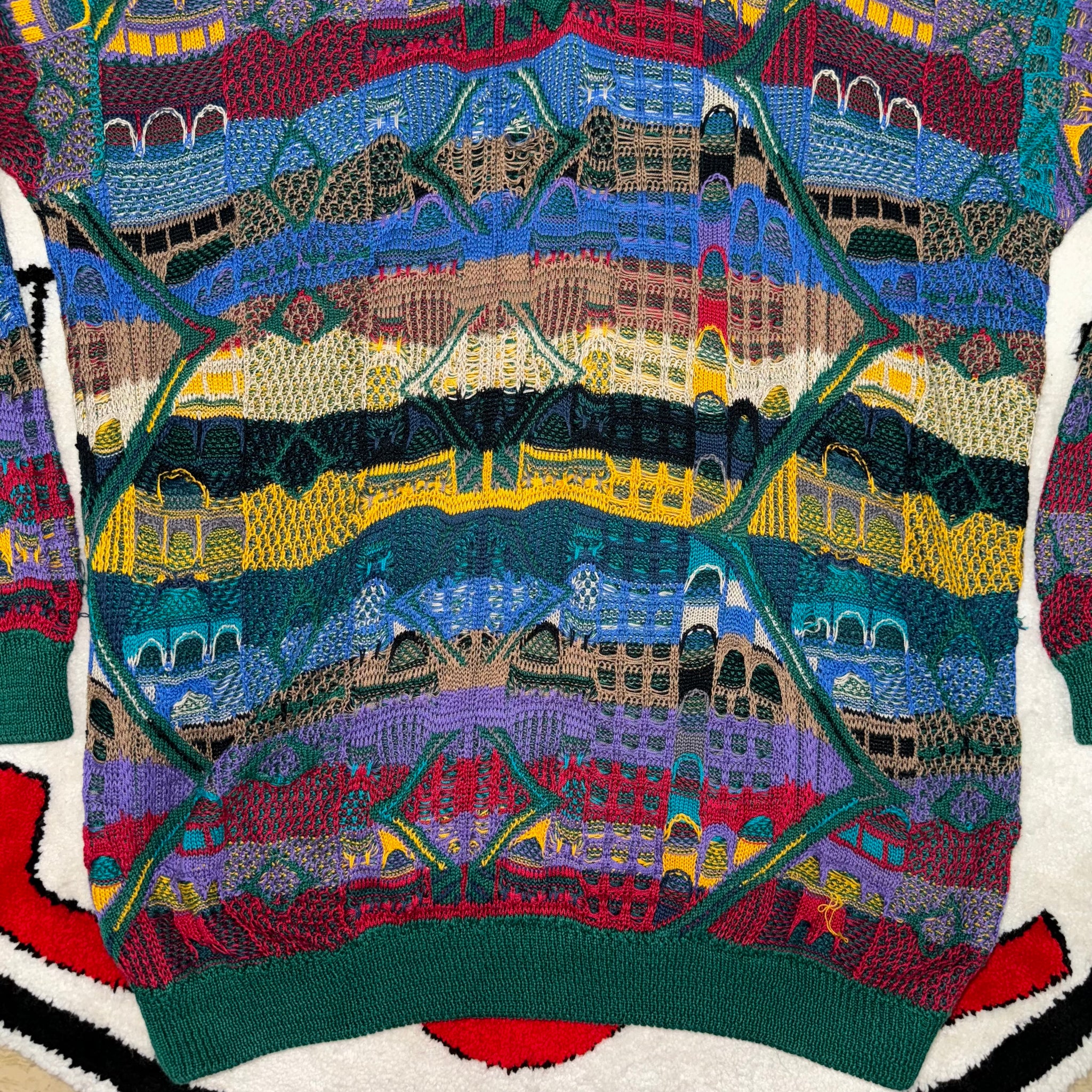 Vintage COOGI Sweater Collared