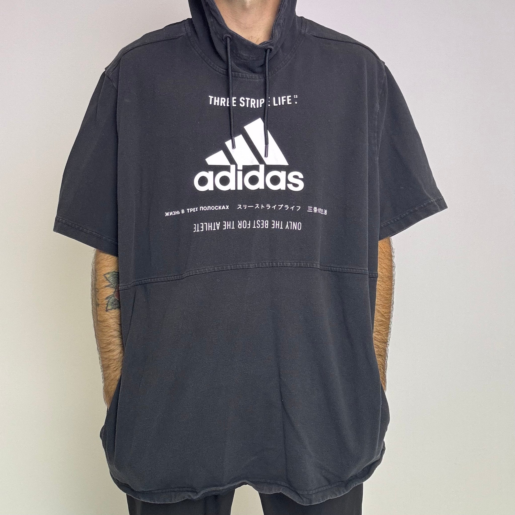 Adidas Short Sleeve T-Shirt Hoodie