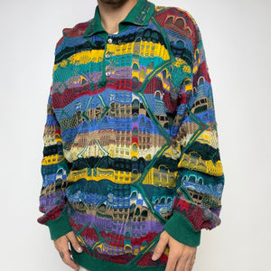 Vintage COOGI Sweater Collared