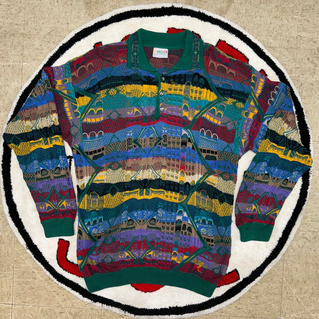 COOGI Sweater Collared XL