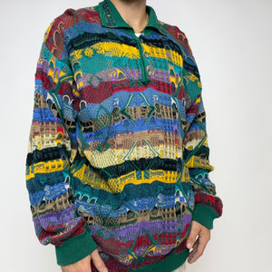 Vintage COOGI Sweater Collared