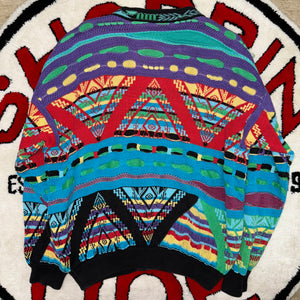 Vintage COOGI Cardigan “Aztec” Sweater