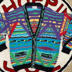 Vintage COOGI Cardigan “Aztec” Sweater