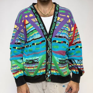 Vintage COOGI Cardigan “Aztec” Sweater