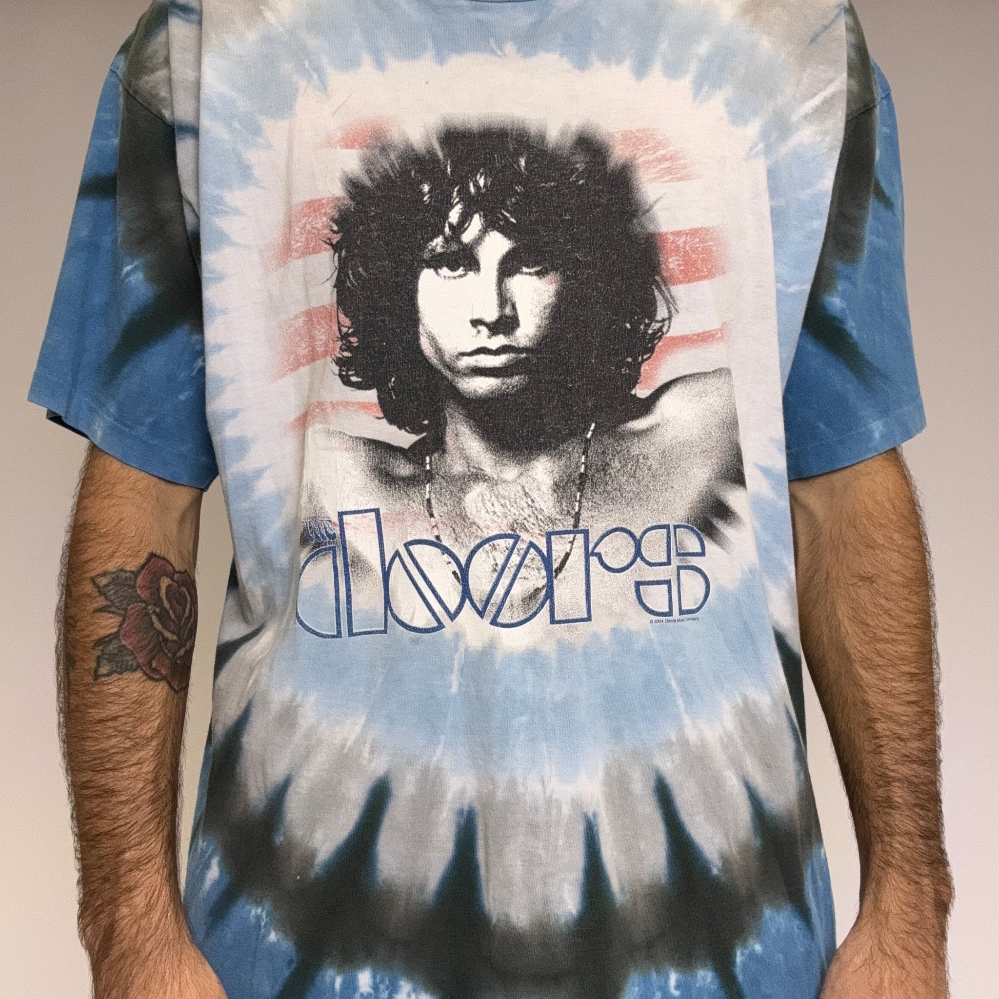 The Doors Jim Morrison Tie Dye Shirt 2004