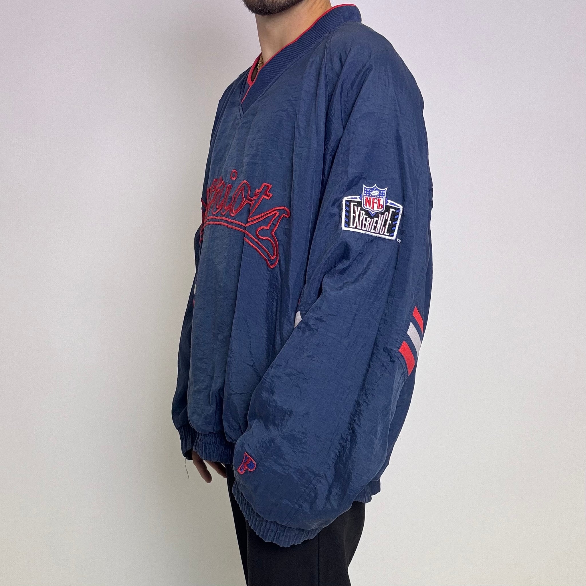 Pro Player Vintage New England Patriots Windbreaker