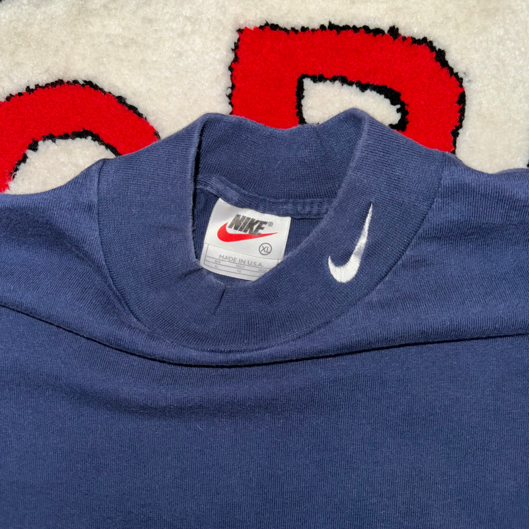 Nike Mock Neck Navy Vintage