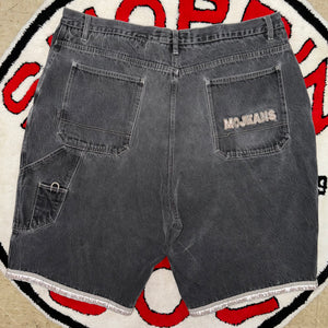 MOJEANS Black Denim Shorts Size 46