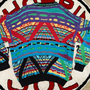 Vintage COOGI Cardigan “Aztec” Sweater